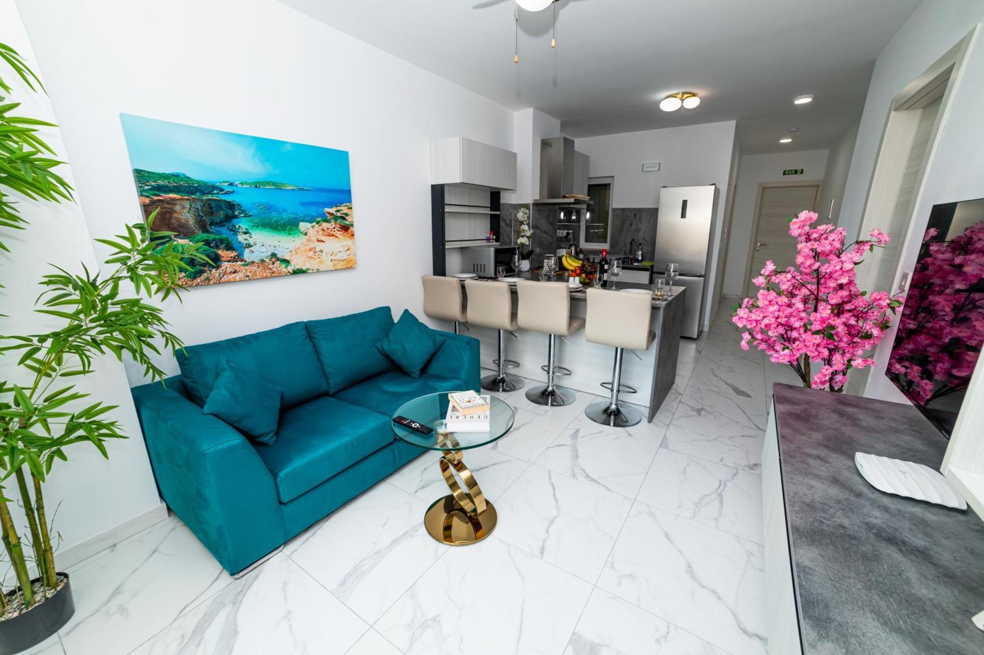 Sea Breeze, Spacious 2-Bedroom Lux Seaside Apartments St. Paul's Bay Exterior foto